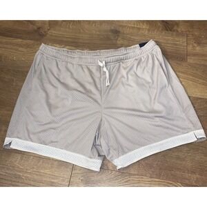 DSG Men's Mesh Shorts Relaxed Fit Pockets‎ Basketball Shorts Size XL Khaki